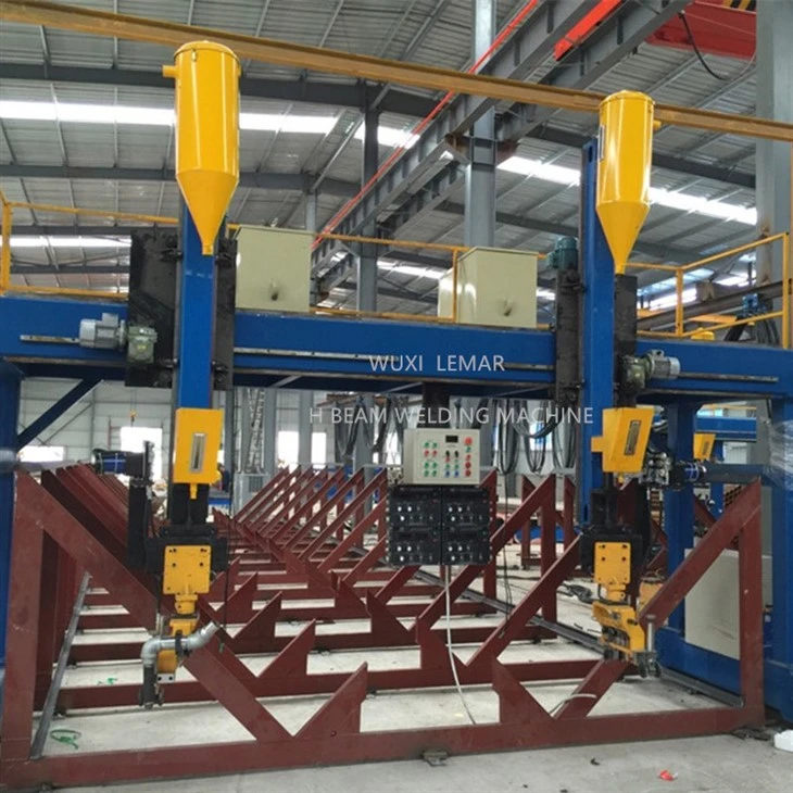 H Beam Steel Structure Submerged Arc Automatic Welding Machine
